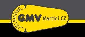 GMV Martini CZ, s.r.o. - hydraulické, osobní, lanové, nákladní a lůžkové výtahy, autovýtahy, náhradní díly a příslušenství Bno