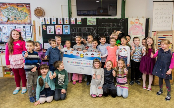 Děti v základní škole v Brně dostaly 73 925 korun 
