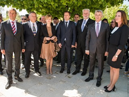 Delegace kraje v Zadaru