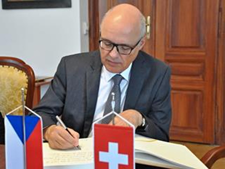 Jižní Moravu navštívil švýcarský velvyslanec