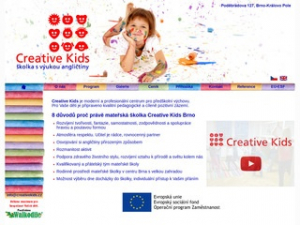 Mateřská škola Creative Kids - školka s výukou angličtiny Brno