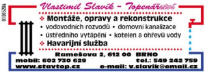 Topenářství Brno - Vlastimil Slavík 