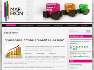 MAR-EKON s.r.o. - marketing, účetnictví, daně, ekonomika Brno