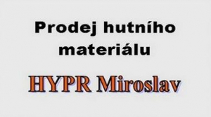 Miroslav Hypr - hutní materiál Brno