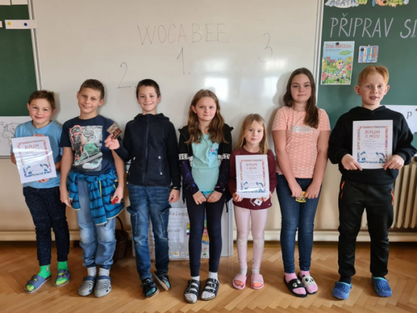 Čtvrťáci z Rozseče nad Kunštátem vyhráli krajskou jazykovou soutěž a naučili se 283 slovíček
