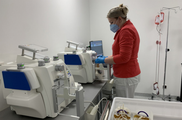 Fakultní nemocnice u sv. Anny v Brně zprovoznila nové transfuzní oddělení