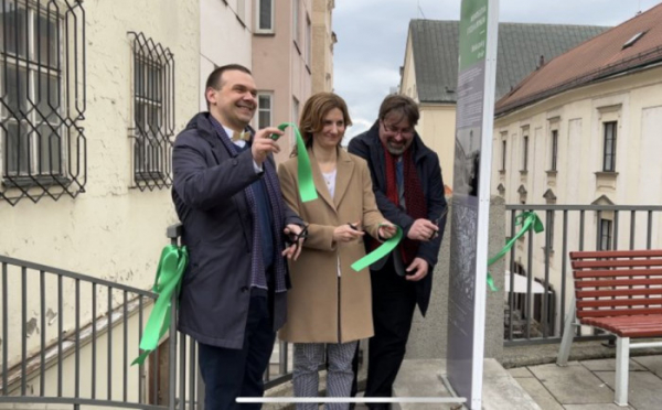 Ministr kultury Baxa navštívil Brno, kde slavnostně otevřel Mendelovu stezku
