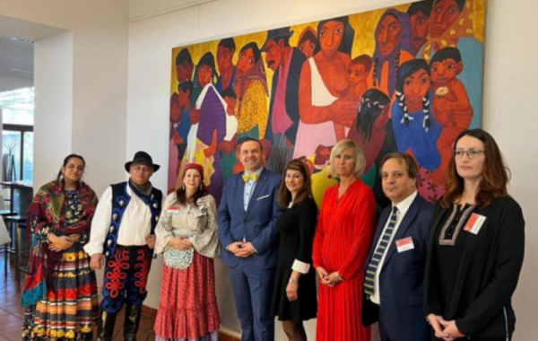 Ministr kultury Baxa navštívil v Brně Muzeum romské kultury