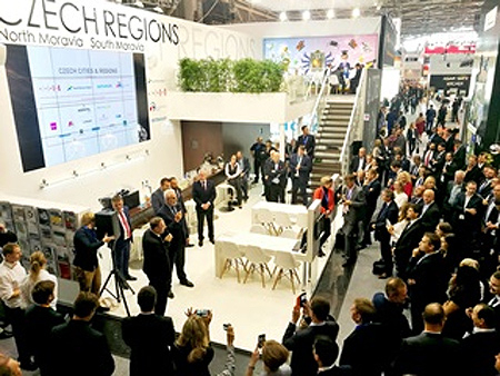 Jihomoravský kraj a město Brno se společně představují na veletrhu Expo Real v Mnichově