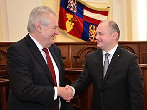 Prezident České republiky zahájil návštěvu Jihomoravského kraje